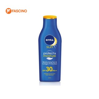 Nivea Sun Protect&amp;Moisture Lotion SPF30++ โลชั่นสเปรย์บำรุงผิวและกันแดด ขนาด 125ml.