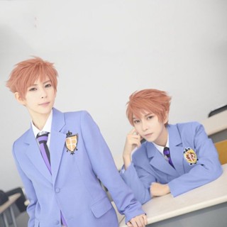 ⭐พร้อมส่ง⭐ชุดคอสเพลย์การ์ตูนอนิเมะ Ouran High School Host Club Suzuoka Haruhika Fujioka