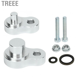 Treee Rear AC Block Off Kit  Air Condition Bolt Gasket Nut Kit Wear Proof High Performance Easy Installation  for Car