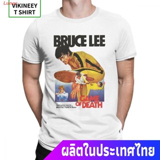 【ใหม่】Luner เสื้อยืดยอดนิยม เสื้อยืดลายกราฟฟิก Game Of Death Bruce Lee Short sleeve T-shirts