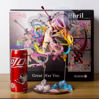 Deepsea studio [Quick delivery in stock]Game of Life ZERO Jibril vs Great War Action Figure - Perfect for Anime Fans and Collectors as Model Display on Your Desk