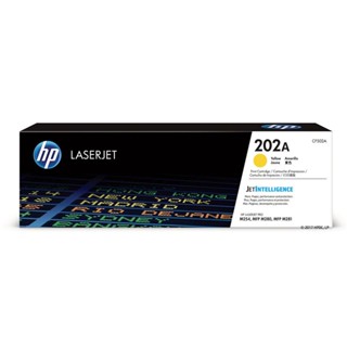 ผงหมึกโทนเนอร์ 202A เหลือง HP CF502A