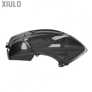 Xiulo Motorcycle Air Filter Cover Trim Carbon Fiber Style Fit for Yamaha NMAX125/NMAX150/NMAX155 2016-2019