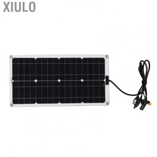 Xiulo Portable Solar Panel  Multi Function Interface Solar Panel Monocrystalline Silicon Energy Conservation 100w  for Camping