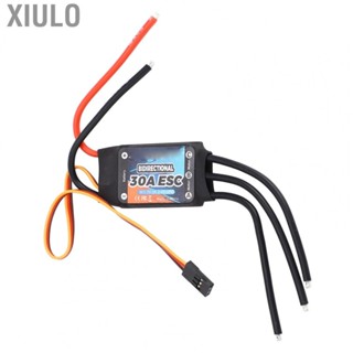 Xiulo Bidirectional 30A Brushless ESC  5V 2A BEC Output Plug and Play 30A RC ESC Direct Reverse  for RC Boat