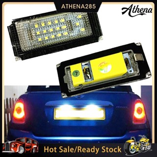 [ATHN]√ หลอดไฟ LED ติดป้ายทะเบียนรถยนต์ ขนาดเล็ก สําหรับ B-MW Mini Cooper R50 R52 R53 2 ชิ้น