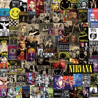 100 ชิ้น / ชุด ❉ สติกเกอร์ NIRVANA ❉ สติกเกอร์แฟชั่น กันน้ํา DIY