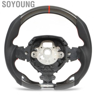 Soyoung Racing Steering Wheel  Steering Wheel Professional Flat Bottom  for Auto