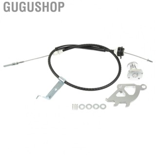 Gugushop Car Cable Firewall Adjuster Kit  CNC Cutting Technology Rust Proof Silver  Oxidation Clutch Quadrant Cable Kit  for Vehicle