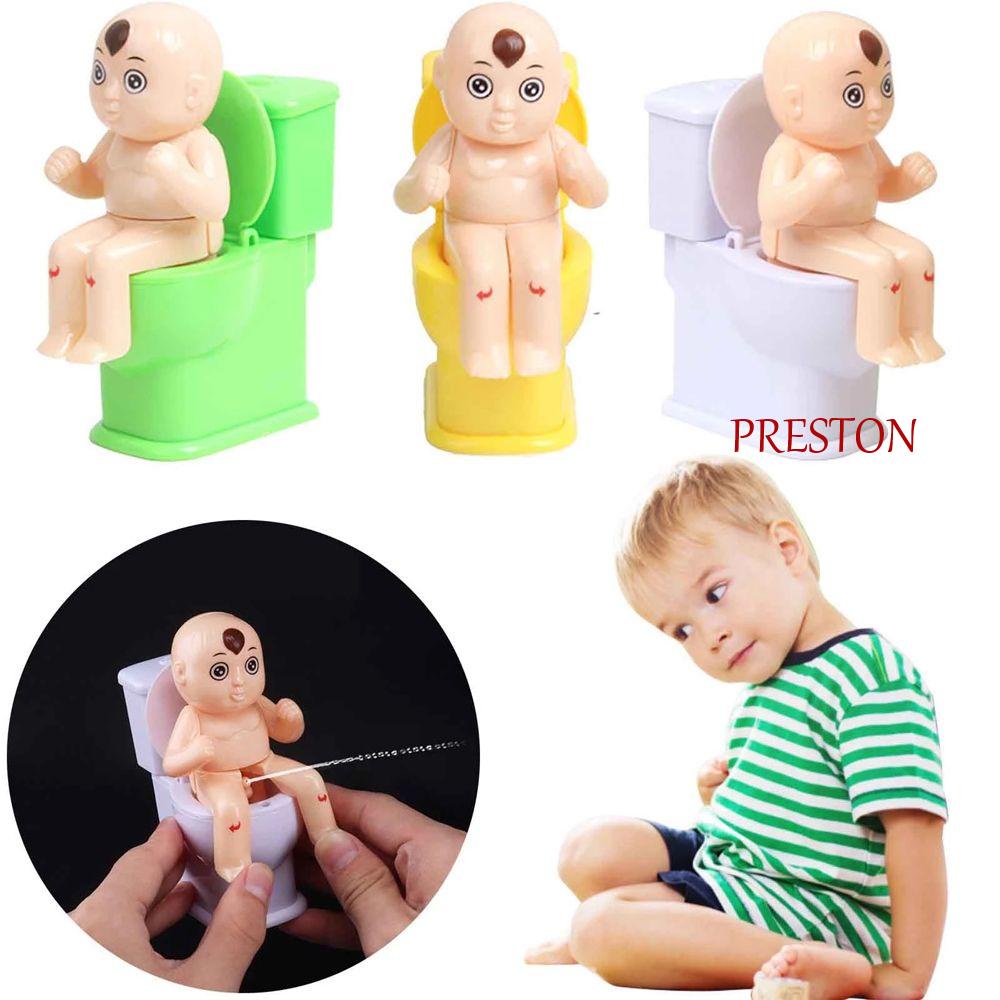 Preston มินิ แกล้ง เล่นตลก ฉีดน้ํา ของเล่น ห้องน้ํา ฉี่ เด็กผู้ชาย ตุ๊กตามนุษย์ สเปรย์ที่น่าสนใจ เล่นตลก เด็ก ของเล่น หลอก ลายการ์ตูน รูปแบบ มินิ สปริงเกลอร์ ห้องน้ํา