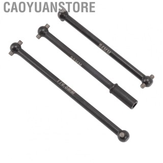 Caoyuanstore RC Crawler Drive Shaft  Black Stable RC Car Drive Shaft Center 3 Pieces  for 4WD Truck