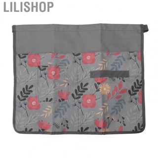 Lilishop Floral Work Apron  Enough Long Strap Quick Release Buckle Gardening Apron Gifting Choice 3 Pockets  for Woodworking Workshop for Mechanics