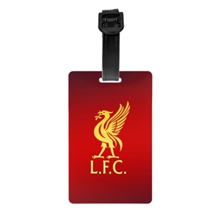 Liverpools ป้ายแท็กกระเป๋าเดินทาง PVC ขนาด 5.4*8.5 ซม.