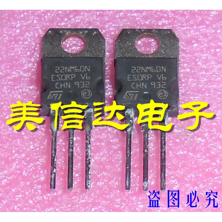 ใหม่ 100%& 22NM60N STP22NM60N