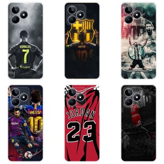 เคสโทรศัพท์มือถือ ซิลิโคนนิ่ม TPU ลายเพ้นท์ สําหรับ Realme C53 RealmeC53