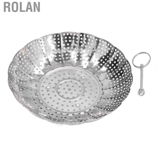 Rolan Steaming  Detachable Handle Stainless Steel  Steaming Tray  Supply