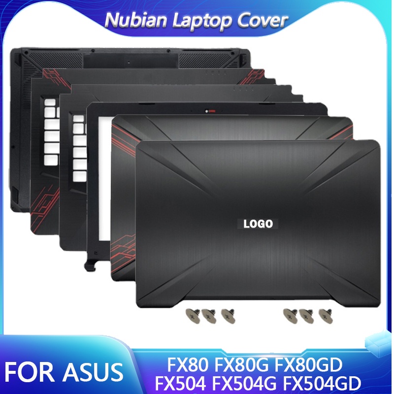 ใหม่สําหรับ ASUS เปลี่ยน FX504 FX504G FX504GD FX80 FX80G FX80GD แล็ปท็อปปกหลัง LCD/ด้านหน้า/Palmrest