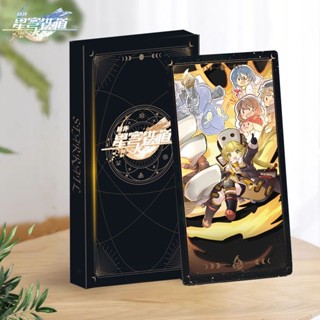 Honkai Star Rail Tarot Bronzing Cards 27 Kafka Yanqing Bronya DanHeng JingYuan HD ชุดเต็มของผลิตภัณฑ์ใหม่ CQEW