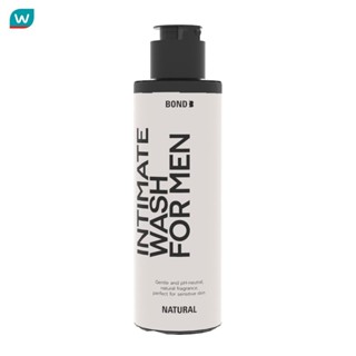 Bond บอนด์ เมนส์ อินทิเมท วอช เนเชอรัล 130 มล.ผลิตภัณฑ์ทำควา…