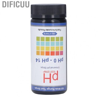 Dificuu PH Strips Urine Test Strips PH Test Strips 15 Seconds Test