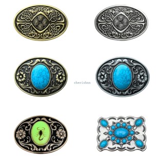 Ch*【พร้อมส่ง】หัวเข็มขัดคาวบอยตะวันตก สําหรับผู้ชาย