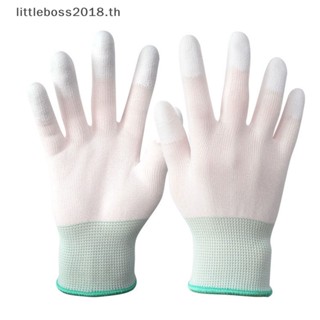 [littleboss] ถุงมือหนัง Pu ป้องกันไฟฟ้าสถิตย์ กันลื่น สําหรับทํางานสวน