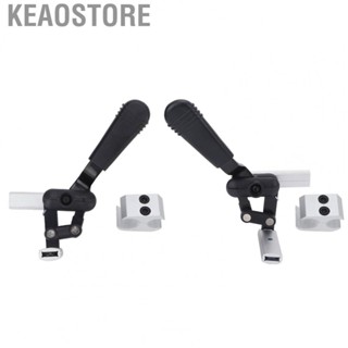 Keaostore Electric Wheelchair Brake  Wheelchair Hand Brake Stable Aluminium Alloy for Perfect Replacement