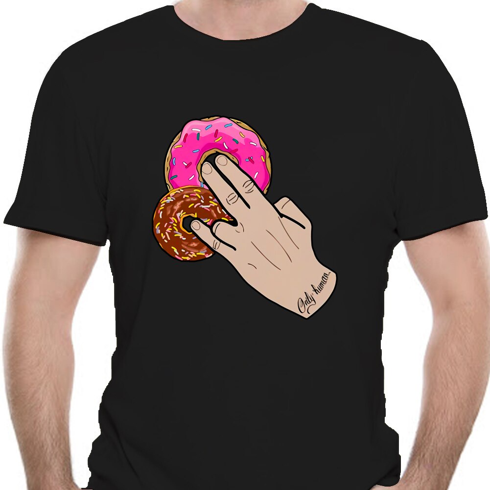 เสื้อยืดผู้ชาย ลายสนุกและแฟชั่น Dunkin' Donuts