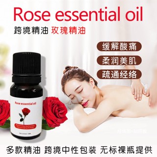 Rose Wormwood น้ํามันหอมระเหย สารสกัดจากขิง 1EXP สําหรับนวดร่างกาย ร้านเสริมสวย