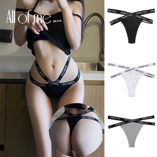 Allofme กางเกงชั้นใน ลูกไม้ เซ็กซี่ สําหรับผู้หญิง กางเกงใน เข็มขัด X-Line กางเกงใน ระบายอากาศ และสะดวกสบาย ชุดชั้นโปร่งใส