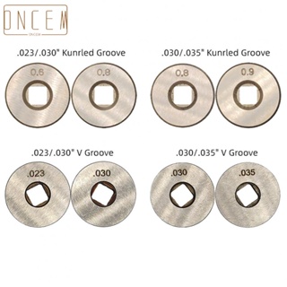 【ONCEMOREAGAIN】Drive Rolls Knurled Groove V Groove For Amico Power MIG Welder For Clarke SIP 1x