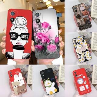 เคสโทรศัพท์มือถือ ซิลิโคนนิ่ม ผิวด้าน กันกระแทก ลายการ์ตูนหมีน่ารัก คุณภาพสูง สําหรับ Tecno Itel A18 ItelA18 A 18