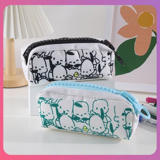 Creative Pocahcco Printed Large Zipper Pencil Case Ins Japanese Style Large Capacity Student Pencil Stationery Pencil Case High Value Storage Gift [COD]