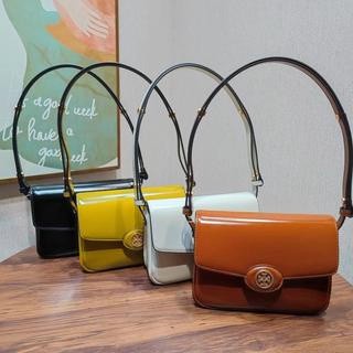 Tory Burch Robinson Series กระเป๋าสะพายไหล่ กระเป๋าเมสเซนเจอร์ หนังเทียม สี่สี