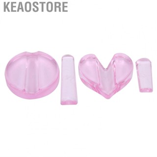 Keaostore Nail Metal Curve Making Mold Slice Embossed Safe For Creating