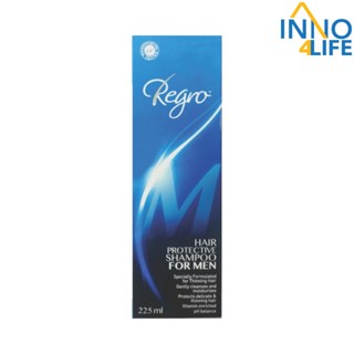 Regro Shampoo for Men 225 ml. แชมพูสำหรับผู้ชาย  [inno]