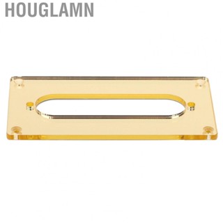 Houglamn Pickup Mounting Frame  Acrylic Pickups Mount Ring Cover Golden Mirror Surface for TL Electric Guitars