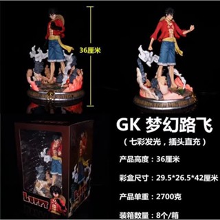 T Thief โมเดลฟิกเกอร์ One Piece GK Fantasy Luffy หลากสีสัน สําหรับตกแต่งบ้าน