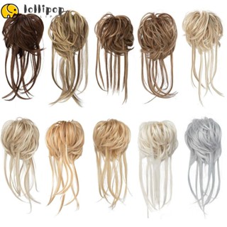 Lollipo1 วิกวงกลม ความงาม ทําผม ที่คาดผมหยิก ยุ่งเหยิง แชกงอน ธรรมชาติ ต่อผม