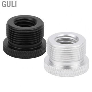 Guli Mic Stand Adapter 3/8 Inch Female to 5/8 Inch Male Screw Thread Adapter for Microphone Stand Mount  Tripod Accessories