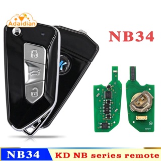 Keydiy NB34 KD รีโมตกุญแจรถยนต์ 3 ปุ่ม พร้อมชิป สําหรับ Golf 8 Style for KD900 KD-X2 KD MINI URG200 Programmer A