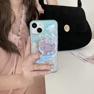 เคสโทรศัพท์มือถือแบบแข็ง ลายการ์ตูนแมว พร้อมขาตั้ง สําหรับ iPhone 11 12 12Pro 12promax 13 14Pro 13Pro 13promax 14 14promax