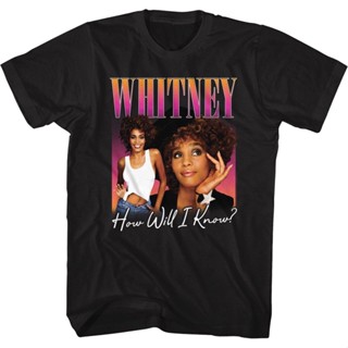 เสื้อยืด พิมพ์ลาย How Will I Know Whitney Houston