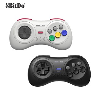 เกมแพดบลูทูธ 8Bitdo M30 สําหรับ NS PC Win OS and Android พร้อม Sega Genesis Mega Drive เวอร์ชั่นอัพเกรดใหม่