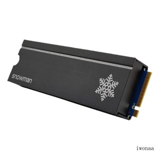 ฮีทซิงค์ระบายความร้อน อลูมิเนียม สําหรับ iwo M 2 SSD NVME NGFF PCI-E M 2 2280