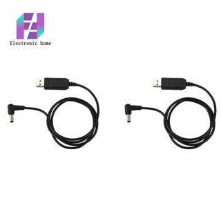 สายชาร์จ USB 1 เมตร สําหรับวิทยุ Pofung Bf-Uv5R Uv5Ra Uv5Rb Uv5Re 2 ชิ้น