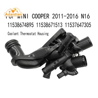 เทอร์โมสตัทหล่อเย็นเครื่องยนต์ สําหรับ MINI COOPER 2011-2016 N16 2 ชิ้น 11538674895 11538671513 11537647305