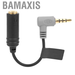 Bamaxis Audio Adapter Cable for 3.5mm Output Interface CVM-SPX TPE TRS to TRRS IOS/Huawei/Samsung Smartphones Tablets PC