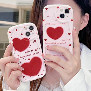 Casing Realme C53 C55 C33 10 4G C30 C31 C30S C35 C21Y S25Y C21 7i C15 C12 C25 C25S C20 C11 2020 2021 9i 8i 8 Pro 7 6 6s 5 5s 5i C2 C1 Narzo 50i 50A Prime 20 30A 30 New Cream Edge Cute Red Heart Tpu Soft Phone Case 1STN 05