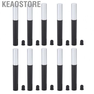 Keaostore 10Pcs 3ml Empty  Tube Practical Eyelash  Container for Samples DIY Cosmetics